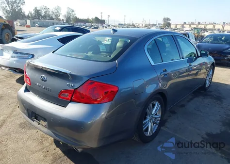 2013 Infiniti G37 Journey from USA, damaged, VIN JN1CV6AP9DM726325